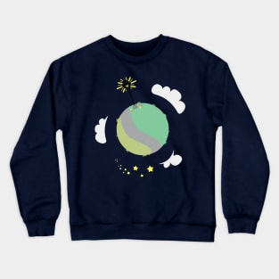 The Little Lamp Planet Crewneck Sweatshirt